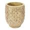 Hello Honey® 9'' Distressed Finish Sandstone Hobnail Planter